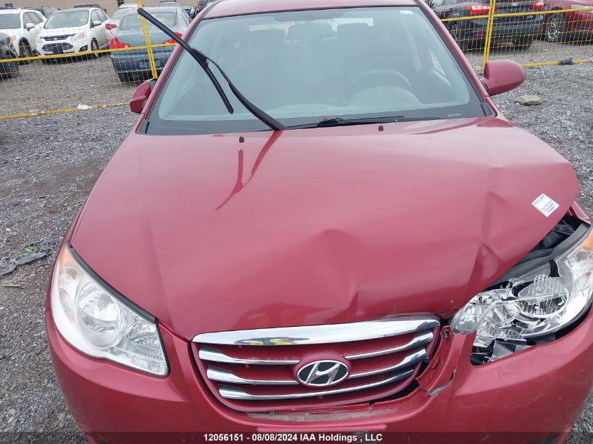 2010 Hyundai Elantra Blue/Gls/Se VIN: KMHDU4BDXAU037995 Lot: 12056151