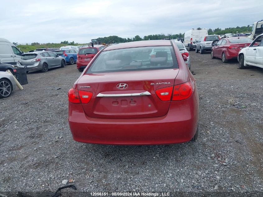 2010 Hyundai Elantra Blue/Gls/Se VIN: KMHDU4BDXAU037995 Lot: 12056151
