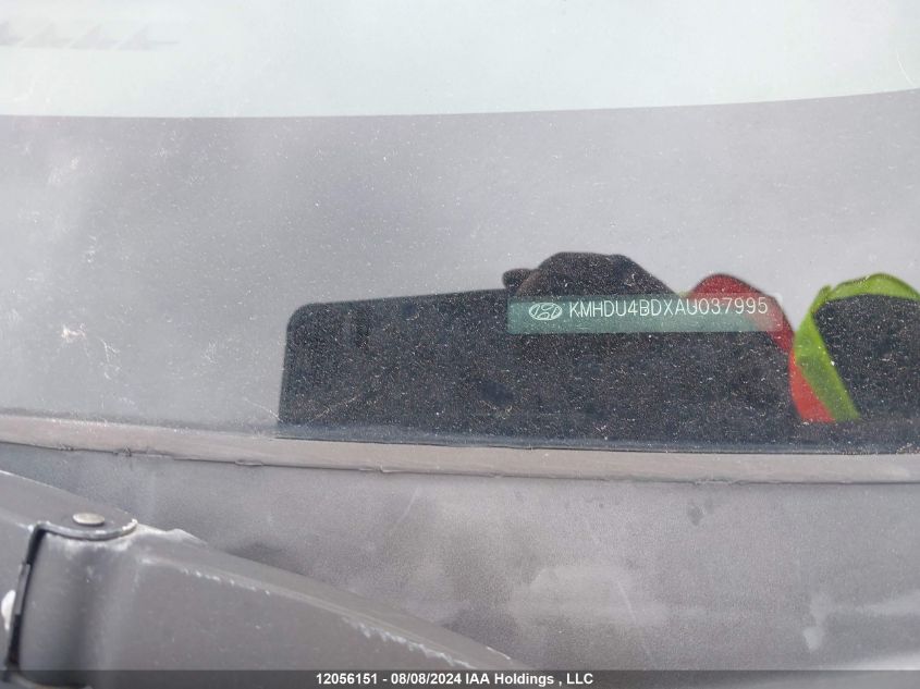 2010 Hyundai Elantra Blue/Gls/Se VIN: KMHDU4BDXAU037995 Lot: 12056151