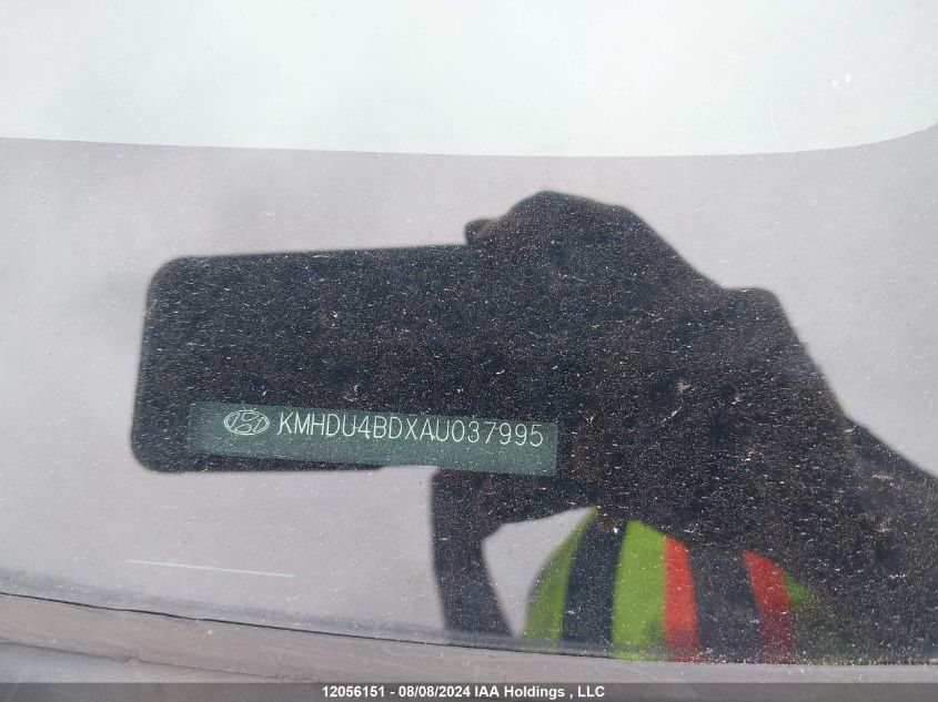 2010 Hyundai Elantra Blue/Gls/Se VIN: KMHDU4BDXAU037995 Lot: 12056151