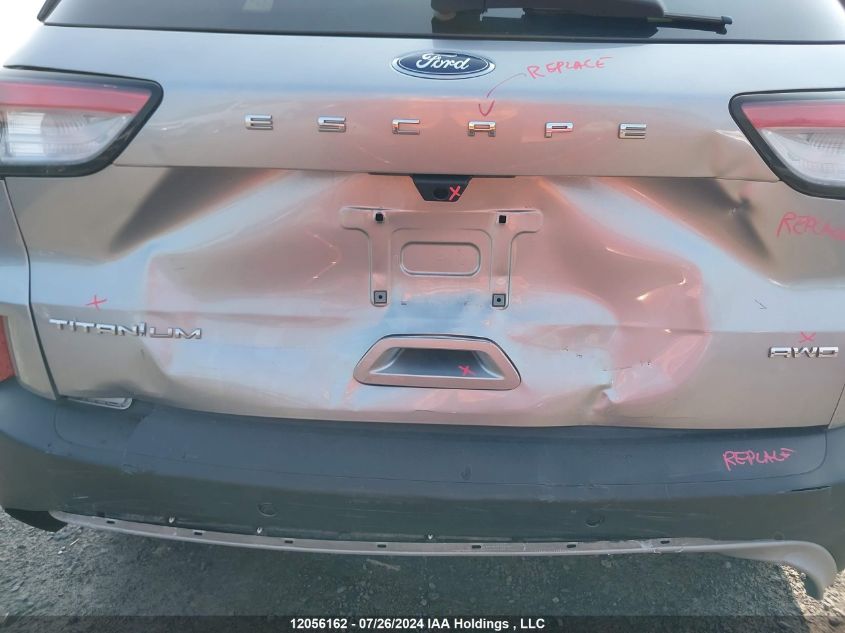 2022 Ford Escape Titanium VIN: 1FMC09J93NUA56531 Lot: 12056162