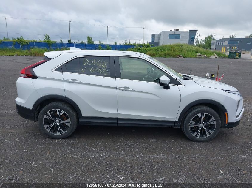 2022 Mitsubishi Eclipse Cross VIN: JA4ATUAA1NZ602672 Lot: 12056166