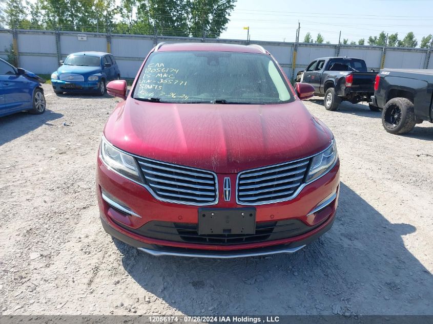 2015 Lincoln Mkc VIN: 5LMCJ2A98FUJ05771 Lot: 12056174