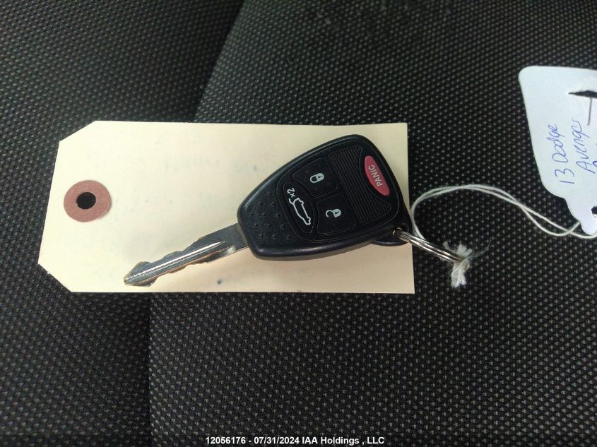 2013 Dodge Avenger Se VIN: 1C3CDZAB2DN710732 Lot: 12056176