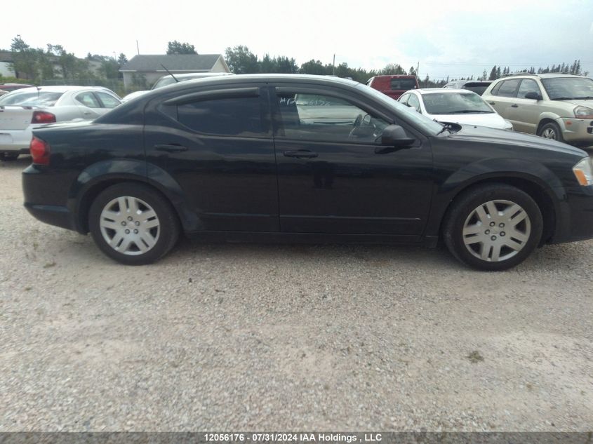2013 Dodge Avenger Se VIN: 1C3CDZAB2DN710732 Lot: 12056176