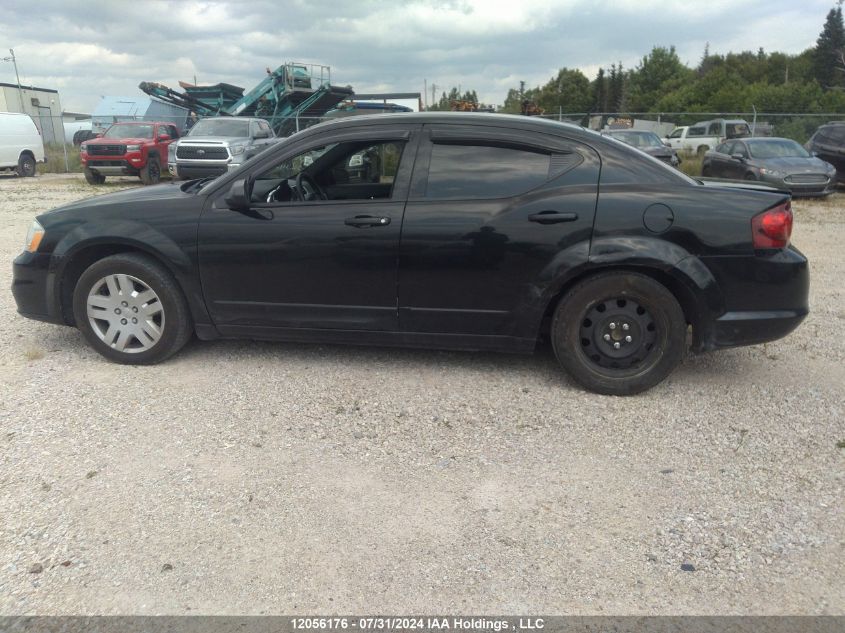 2013 Dodge Avenger Se VIN: 1C3CDZAB2DN710732 Lot: 12056176