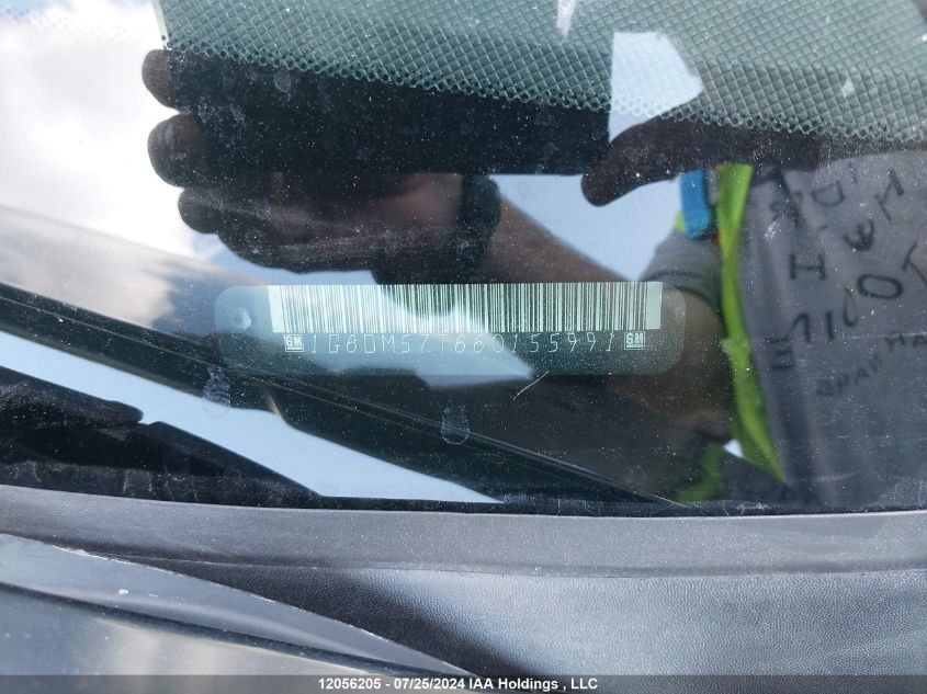 2006 Cadillac Cts VIN: 1G6DM57T660155991 Lot: 12056205