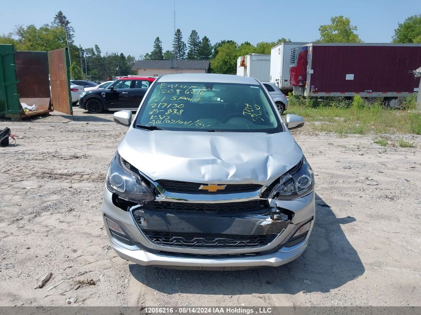 2021 Chevrolet Spark VIN: KL8CD6SA1MC217130 Lot: 12056216