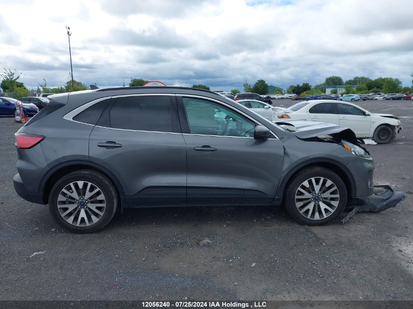 2021 Ford Escape Titanium VIN: 1FMCU9J91MUA55036 Lot: 12056240