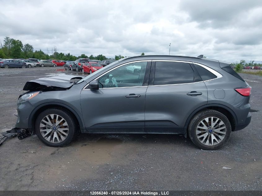 2021 Ford Escape Titanium VIN: 1FMCU9J91MUA55036 Lot: 12056240