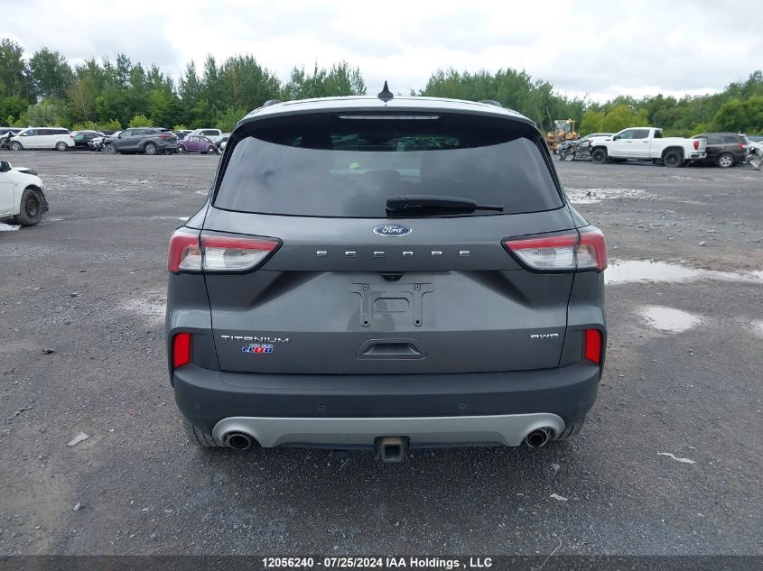 2021 Ford Escape Titanium VIN: 1FMCU9J91MUA55036 Lot: 12056240