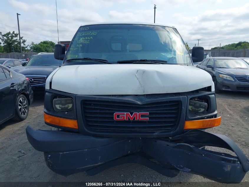 2005 GMC Savana VIN: 1GTGG25V451137552 Lot: 12056265