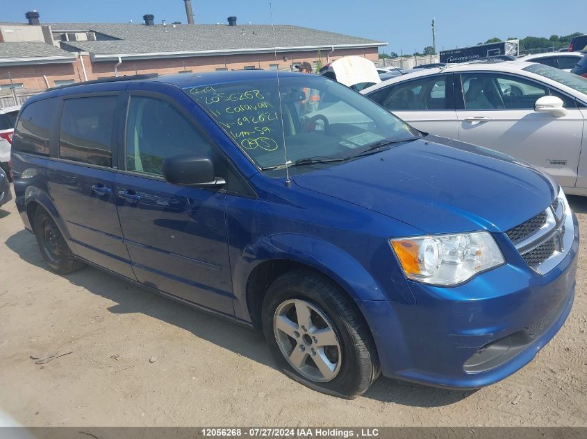 2011 Dodge Grand Caravan Se/Sxt VIN: 2D4RN4DG0BR692621 Lot: 12056268