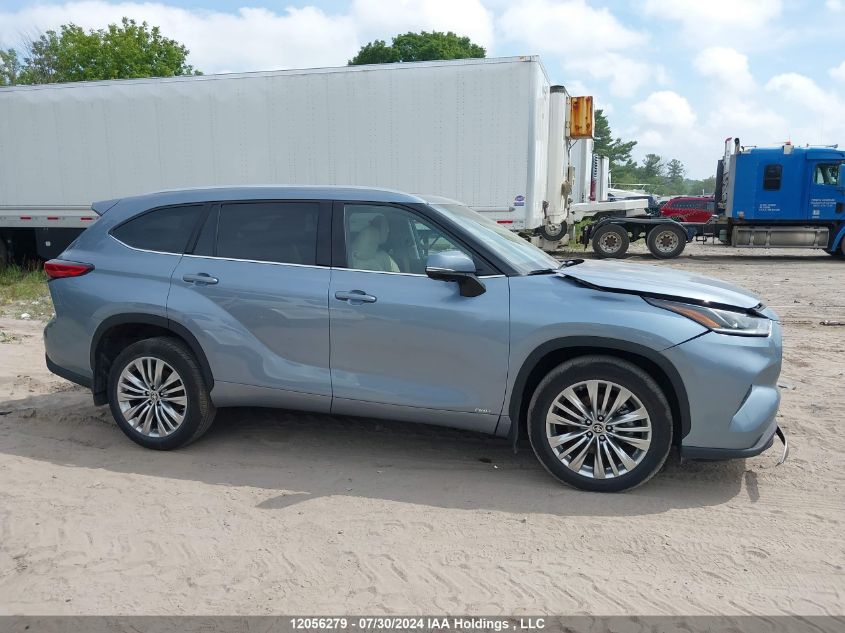 2023 Toyota Highlander Hybrid Limited VIN: 5TDEBRCH4PS138962 Lot: 12056279