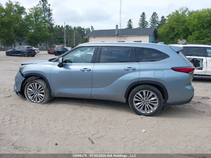 2023 Toyota Highlander Hybrid Limited VIN: 5TDEBRCH4PS138962 Lot: 12056279