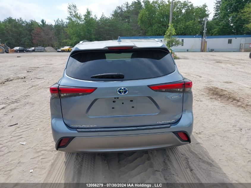 2023 Toyota Highlander Hybrid Limited VIN: 5TDEBRCH4PS138962 Lot: 12056279