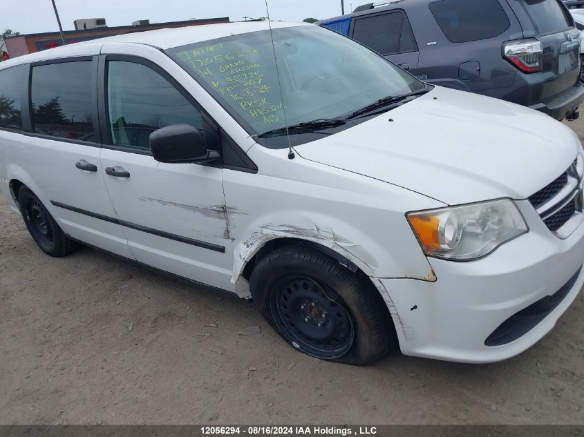 2014 Dodge Grand Caravan VIN: 2C4RDGBG8ER401775 Lot: 12056294