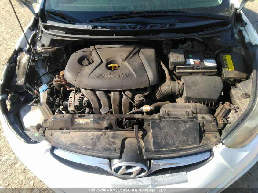 2013 Hyundai Elantra Gl VIN: 5NPDH4AE0DH163557 Lot: 12056296