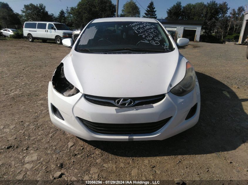2013 Hyundai Elantra Gl VIN: 5NPDH4AE0DH163557 Lot: 12056296