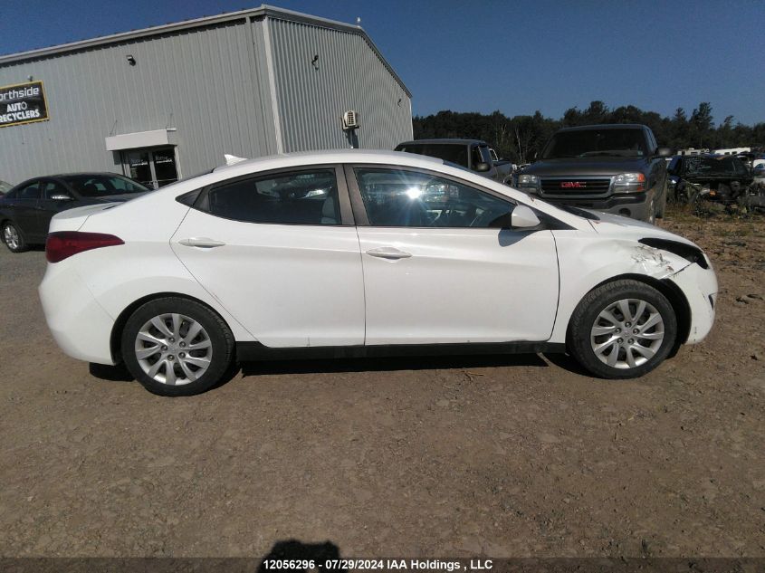 2013 Hyundai Elantra Gl VIN: 5NPDH4AE0DH163557 Lot: 12056296