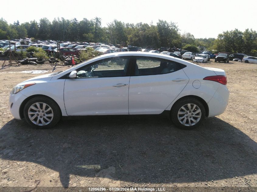 2013 Hyundai Elantra Gl VIN: 5NPDH4AE0DH163557 Lot: 12056296