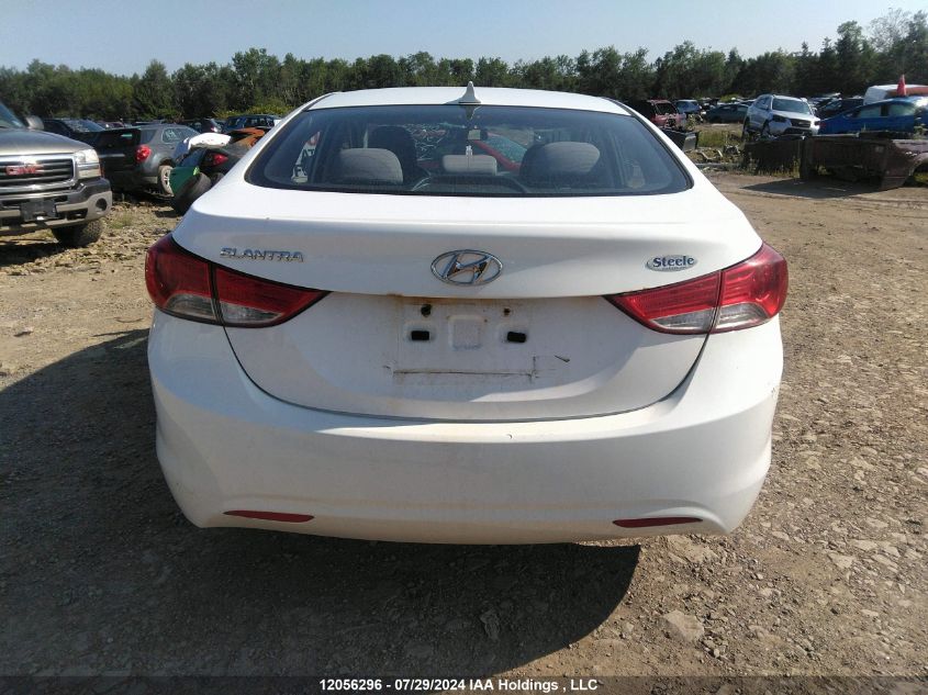 2013 Hyundai Elantra Gl VIN: 5NPDH4AE0DH163557 Lot: 12056296