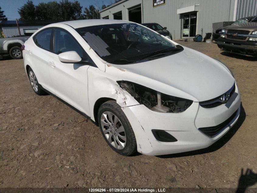 2013 Hyundai Elantra Gl VIN: 5NPDH4AE0DH163557 Lot: 12056296