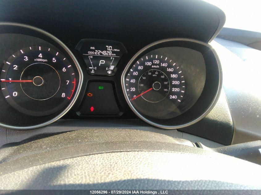 2013 Hyundai Elantra Gl VIN: 5NPDH4AE0DH163557 Lot: 12056296