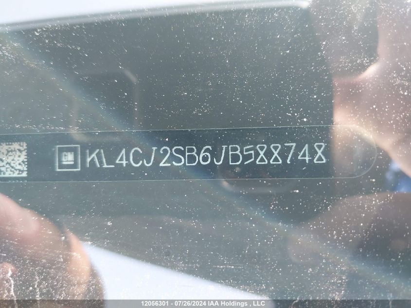 2018 Buick Encore VIN: KL4CJ2SB6JB588748 Lot: 12056301