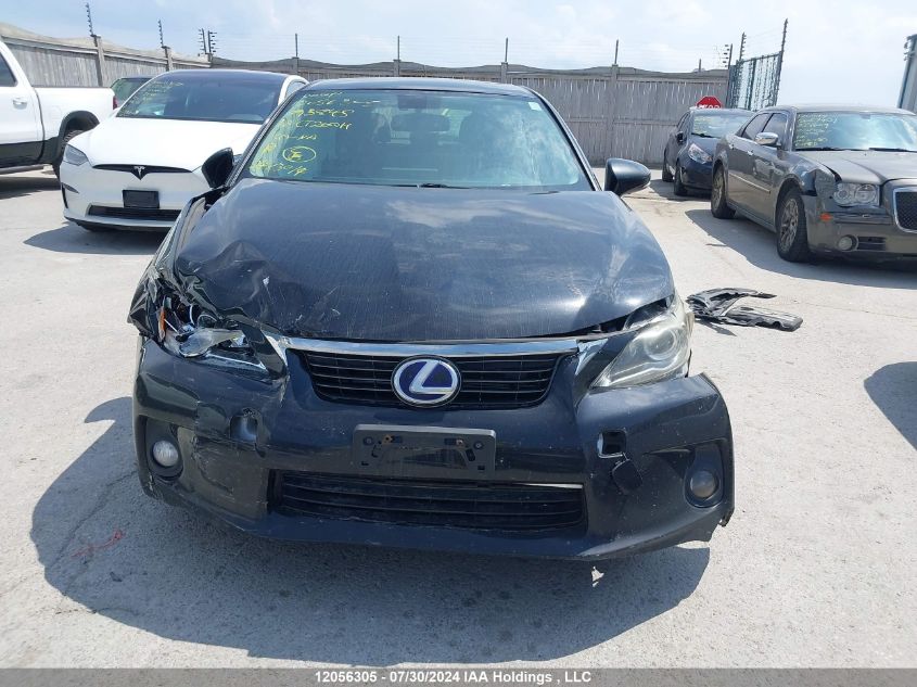 2012 Lexus Ct 200H VIN: JTHKD5BH5C2093845 Lot: 12056305