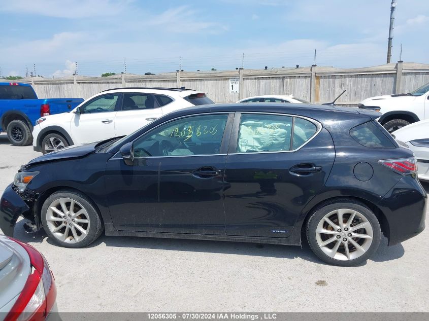 2012 Lexus Ct 200H VIN: JTHKD5BH5C2093845 Lot: 12056305