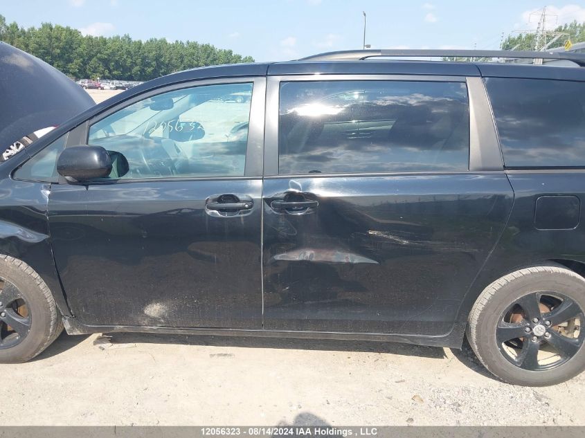 2016 Toyota Sienna Le 8 Passenger VIN: 5TDKK3DC5GS755967 Lot: 12056323