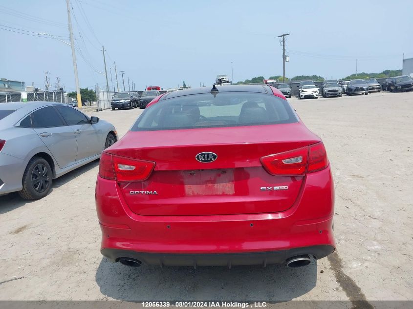 2014 Kia Optima VIN: KNAGR4A60E5458773 Lot: 12056339