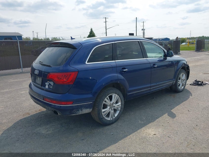 2014 Audi Q7 VIN: WA1VGCFE8ED005902 Lot: 12056340