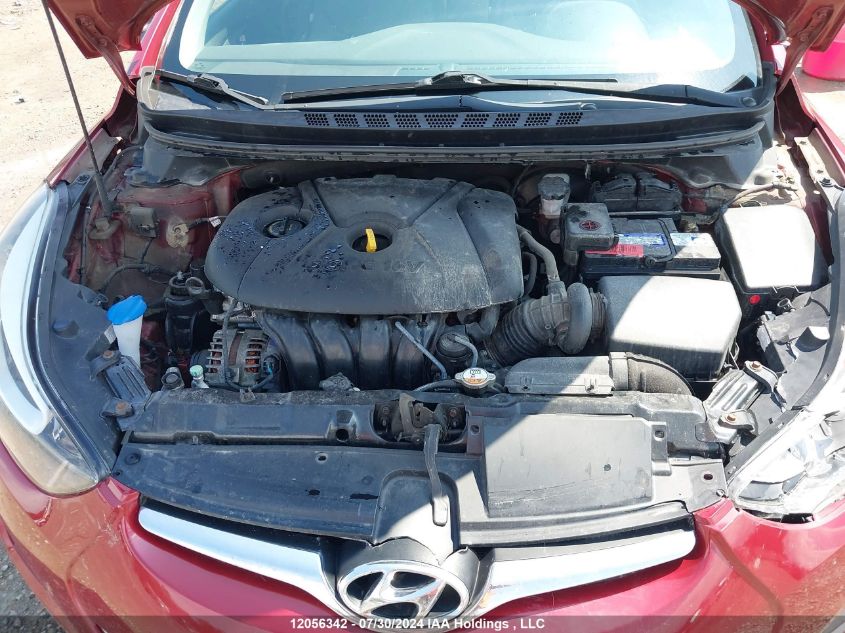 2015 Hyundai Elantra Gl VIN: 5NPDH4AE6FH625848 Lot: 12056342