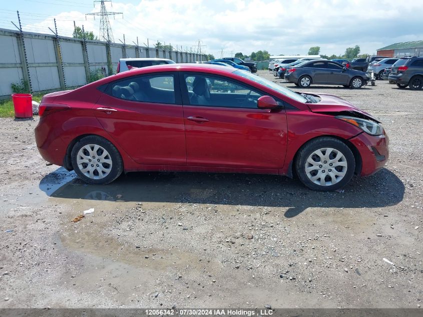 2015 Hyundai Elantra Gl VIN: 5NPDH4AE6FH625848 Lot: 12056342