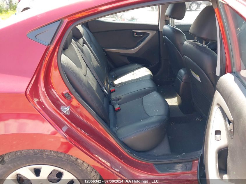 2015 Hyundai Elantra Gl VIN: 5NPDH4AE6FH625848 Lot: 12056342