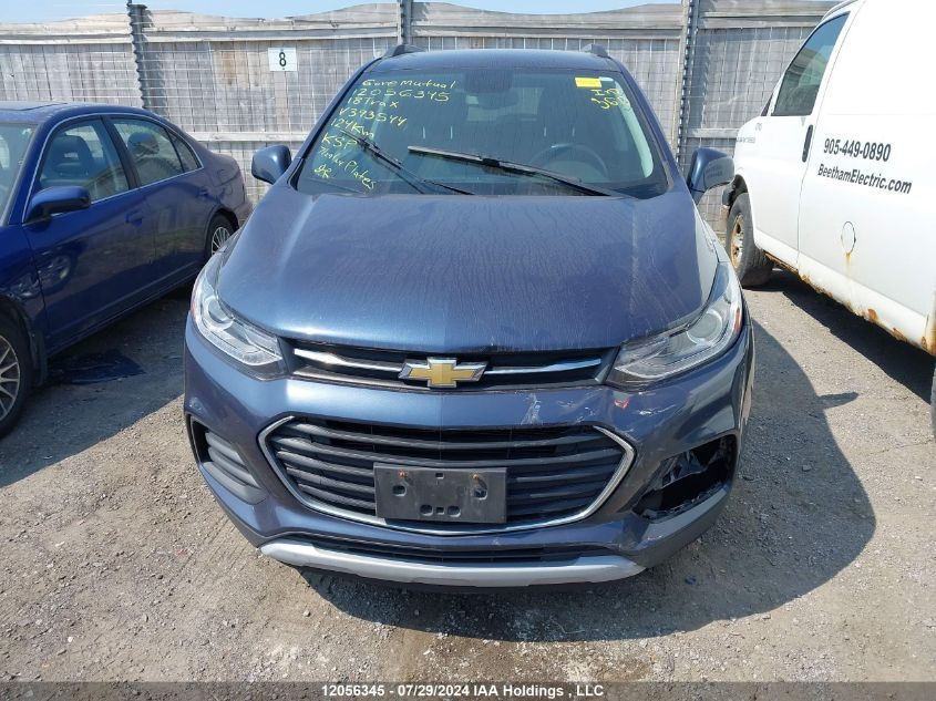 2018 Chevrolet Trax VIN: 3GNCJLSBXJL393544 Lot: 12056345