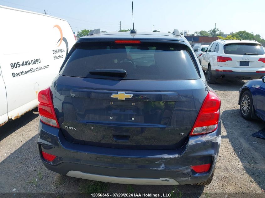 2018 Chevrolet Trax VIN: 3GNCJLSBXJL393544 Lot: 12056345
