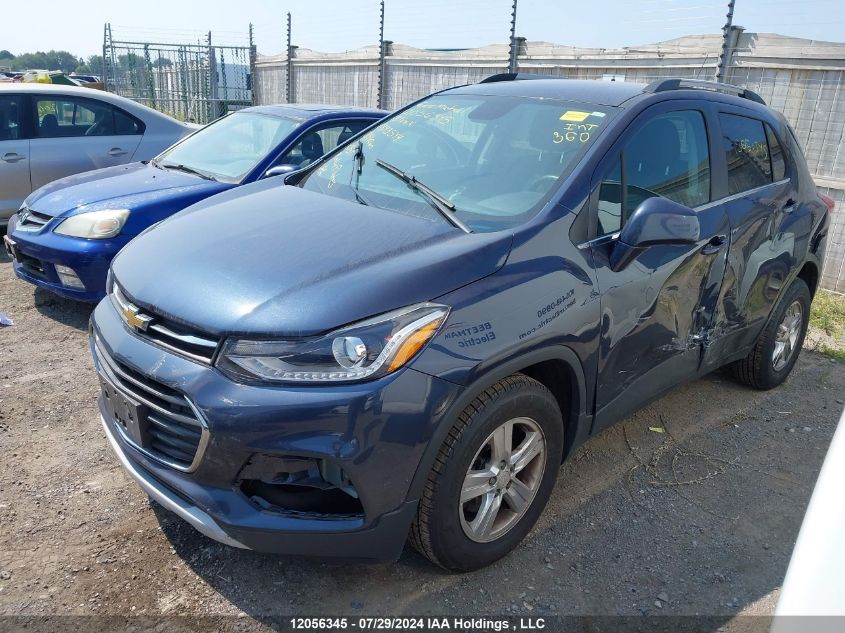 2018 Chevrolet Trax VIN: 3GNCJLSBXJL393544 Lot: 12056345