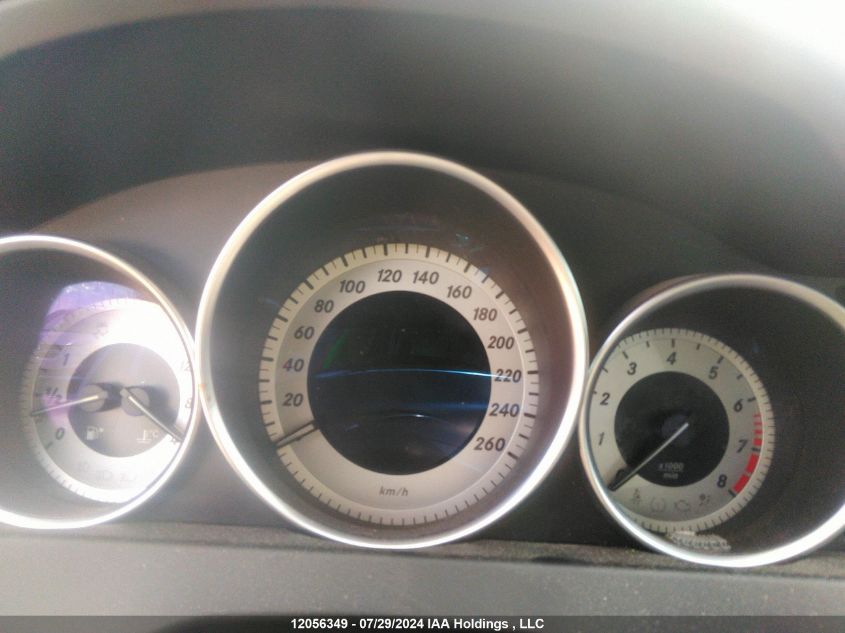 2012 Mercedes-Benz C-Class VIN: WDDGF8JB8CA705869 Lot: 12056349