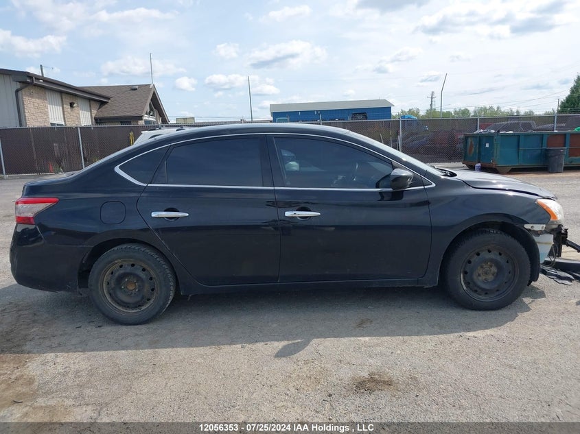 2015 Nissan Sentra VIN: 3N1AB7AP1FL666074 Lot: 12056353