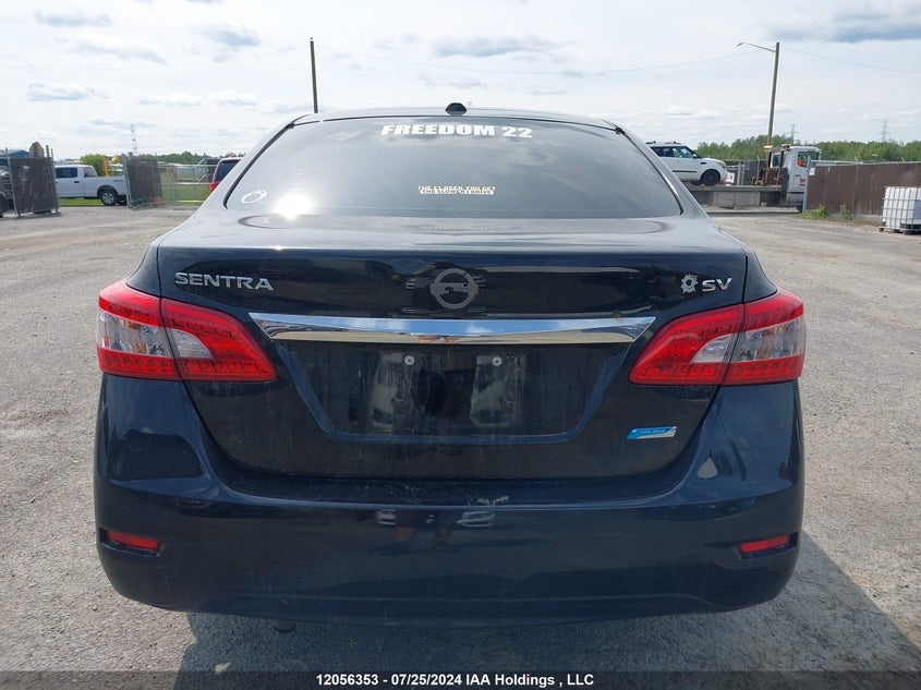 2015 Nissan Sentra VIN: 3N1AB7AP1FL666074 Lot: 12056353