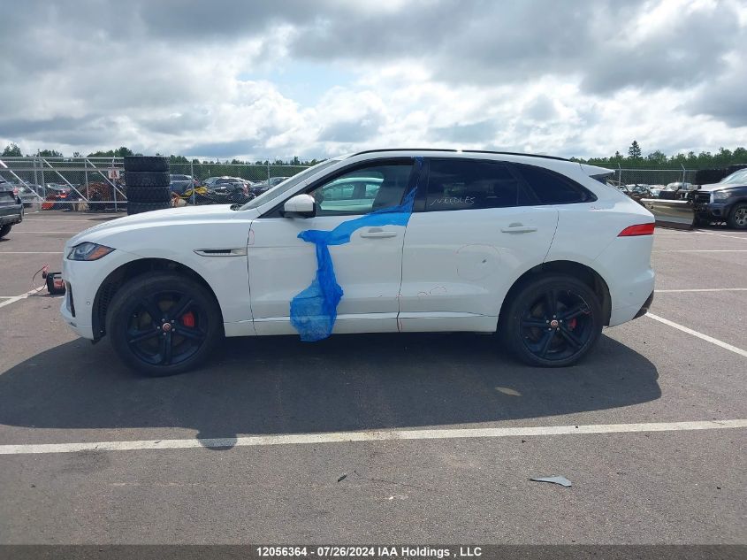 2017 Jaguar F-Pace VIN: SADCM2BV2HA890078 Lot: 12056364