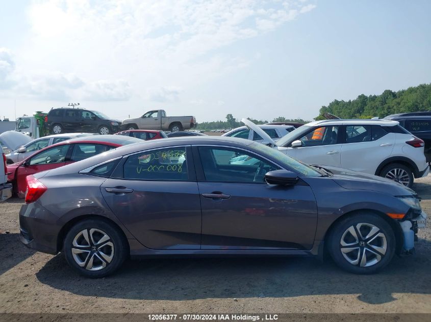 2018 Honda Civic Lx VIN: 2HGFC2E53JH000008 Lot: 12056377