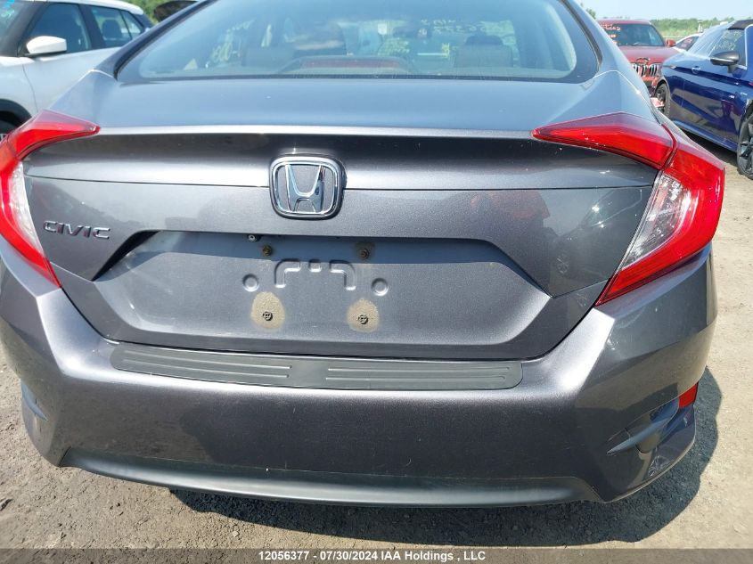 2018 Honda Civic Lx VIN: 2HGFC2E53JH000008 Lot: 12056377