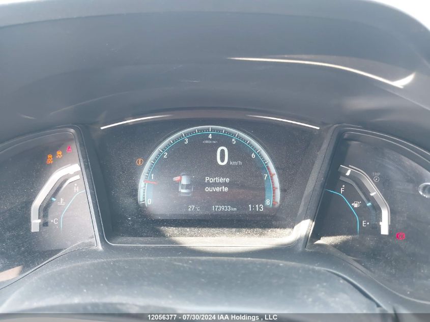 2018 Honda Civic Lx VIN: 2HGFC2E53JH000008 Lot: 12056377