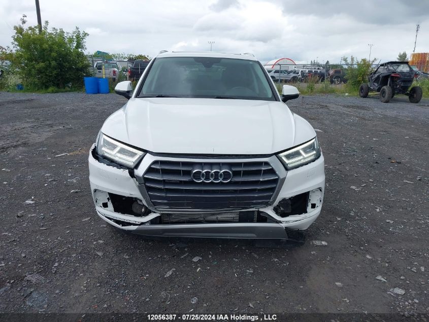 2018 Audi Q5 VIN: WA1BNAFY1J2003390 Lot: 12056387