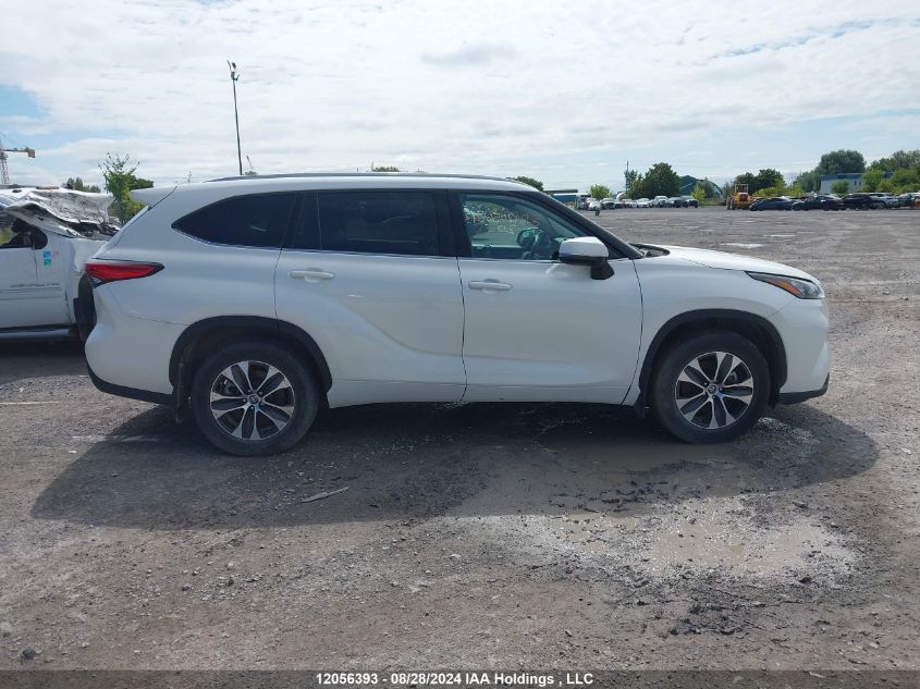 2020 Toyota Highlander Xle VIN: 5TDGZRBH8LS507001 Lot: 12056393