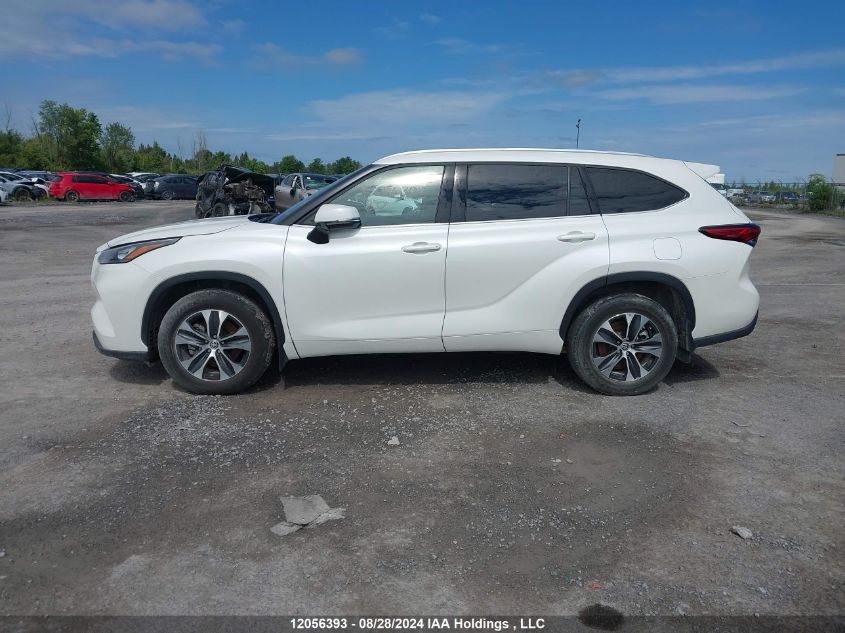 2020 Toyota Highlander Xle VIN: 5TDGZRBH8LS507001 Lot: 12056393